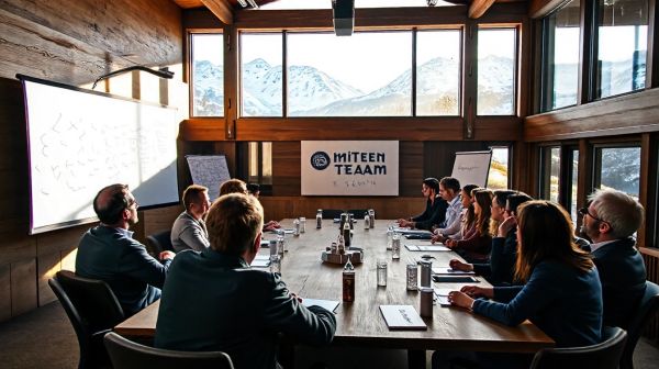 Top idées pour un séminaire stimulé à Chamonix et united team